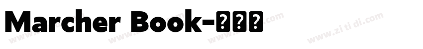 Marcher Book字体转换